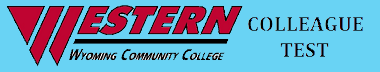 Western Wyoming Community College TEST